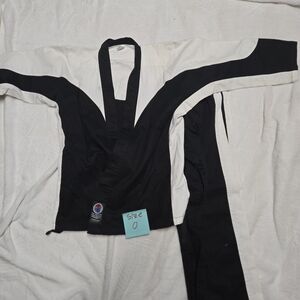 Black and White Martial Arts Gi